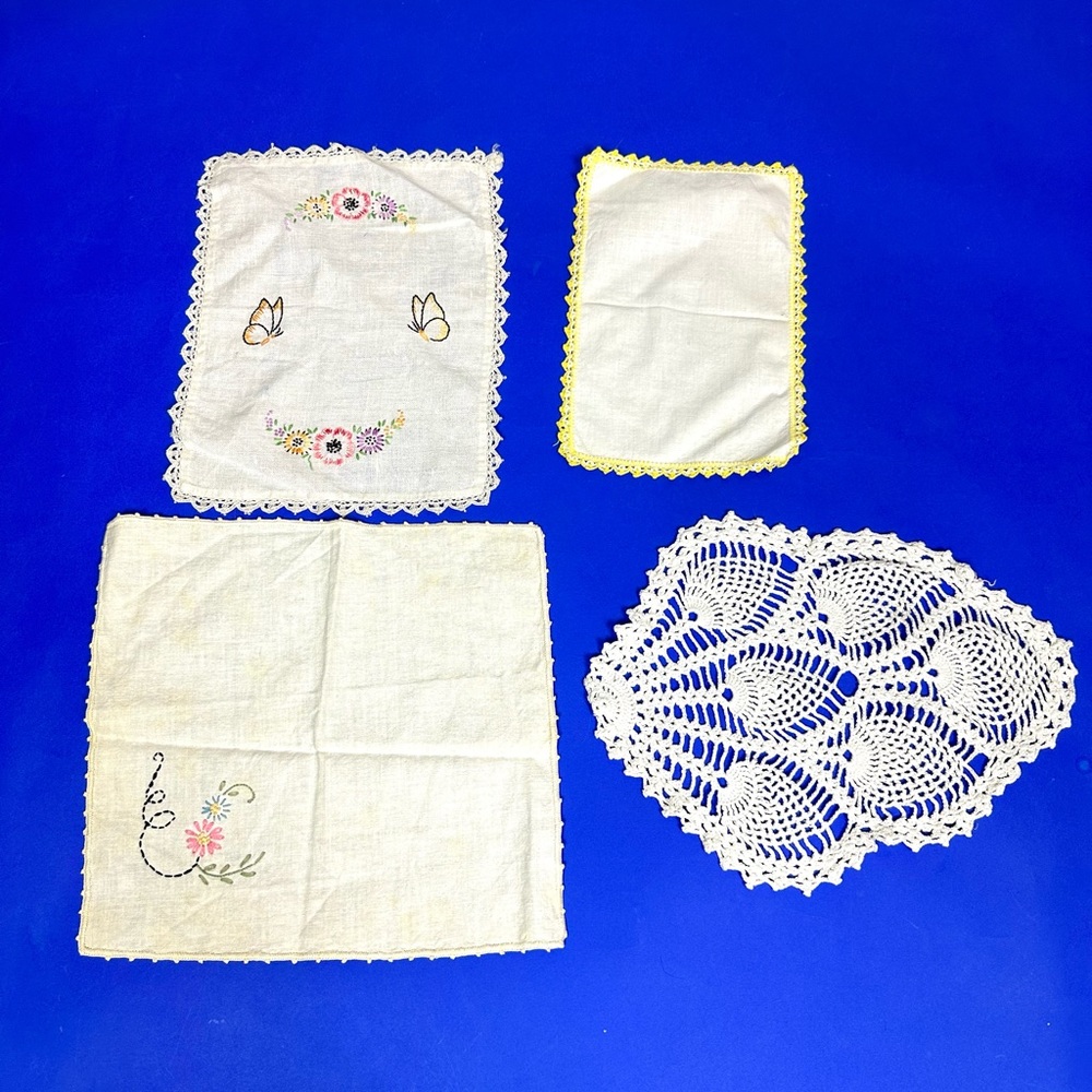 Vintage Lot of Table Doilies